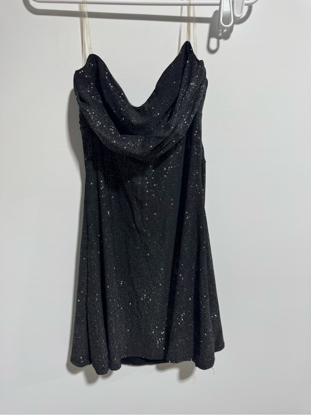 Windsor Sparkle Cowl Neck Women's Dress Medium